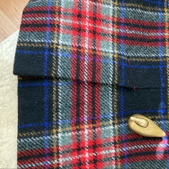 🍎Wool blend snazzy walk about skirt by LL Bean slight sparkle in thread - Picture 10 of 12